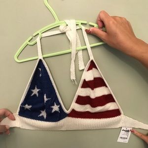 Charlotte Russe America top, never worn